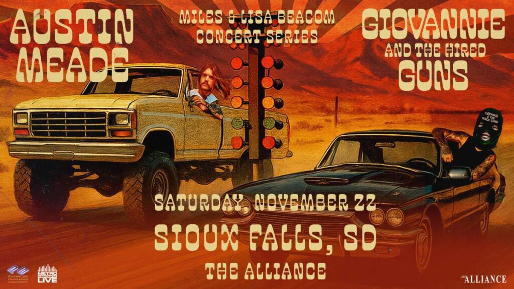 GIOVANNIE AND THE HIRED GUNS and AUSTIN MEADE 6 etix GIOVANNIE 1194971756304904