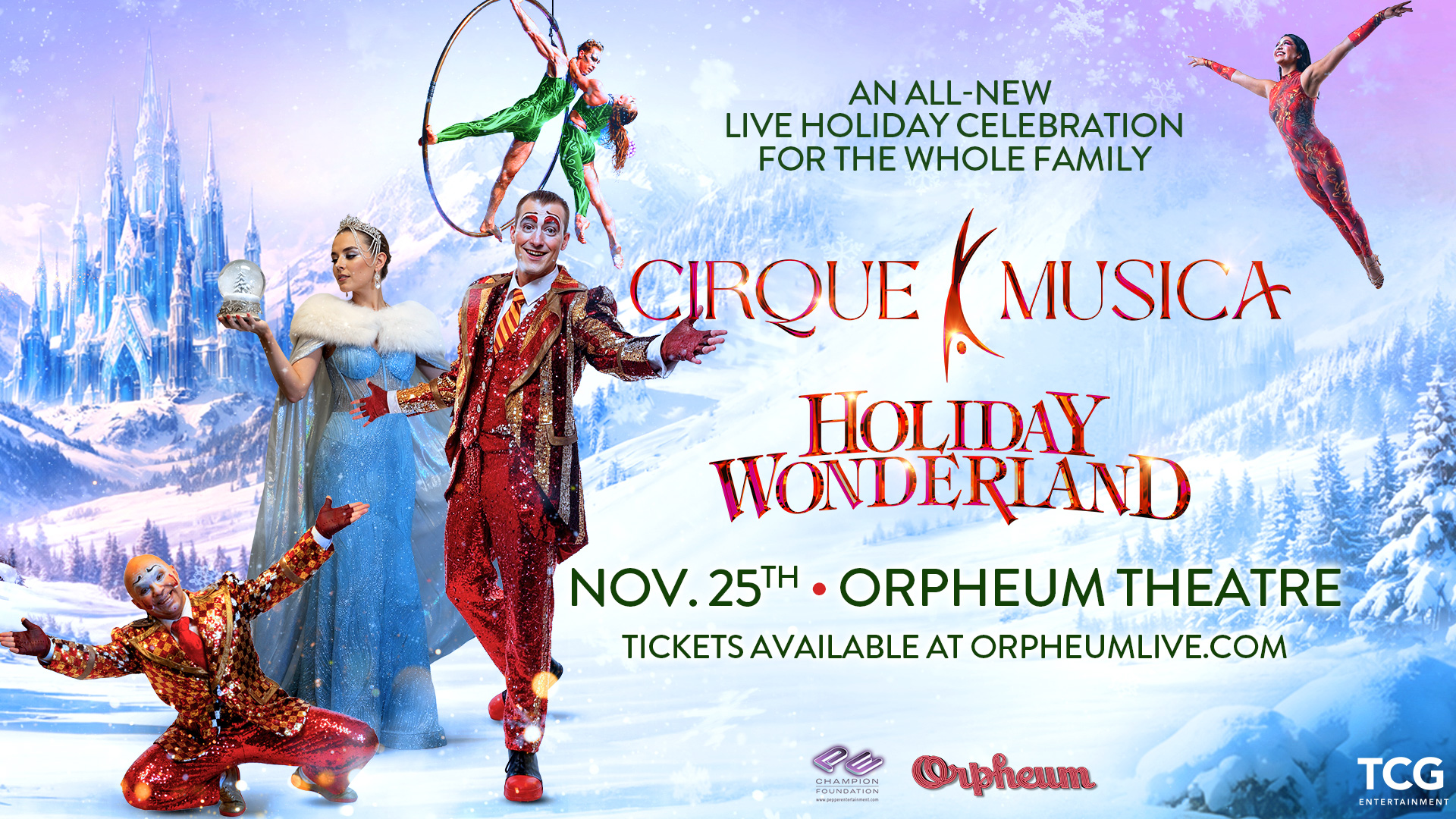 Cirque Musica Holiday Wonderland