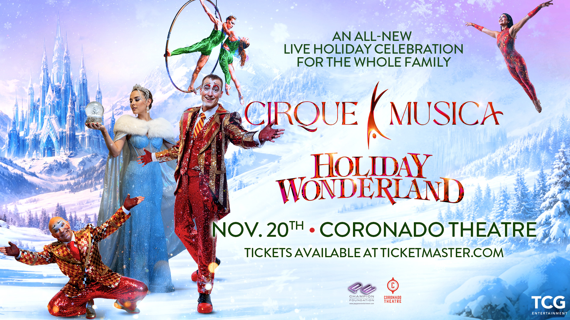 Cirque Musica Holiday Wonderland